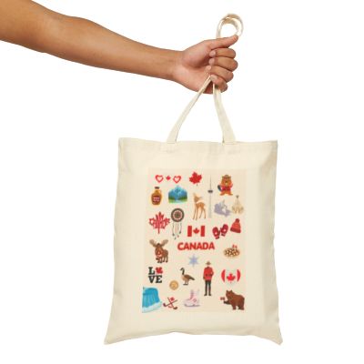 PRE- ORDER CANADA Cotton Canvas Tote Bag