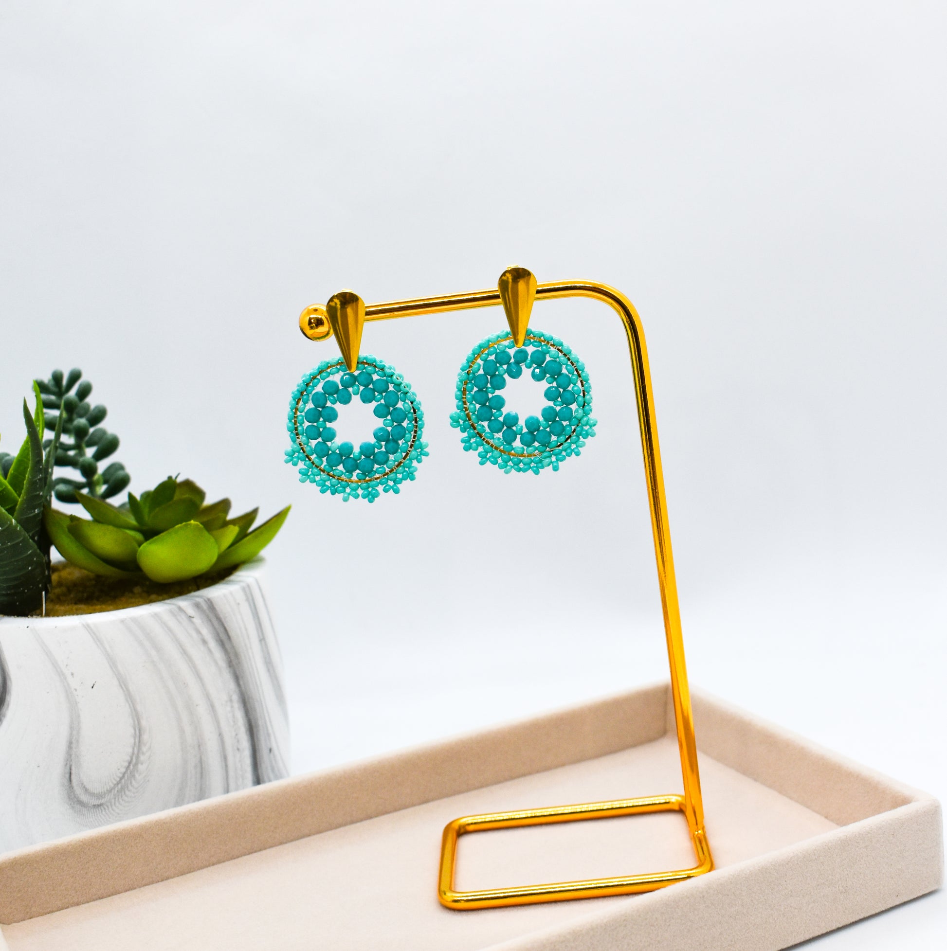 Turquoise earrings