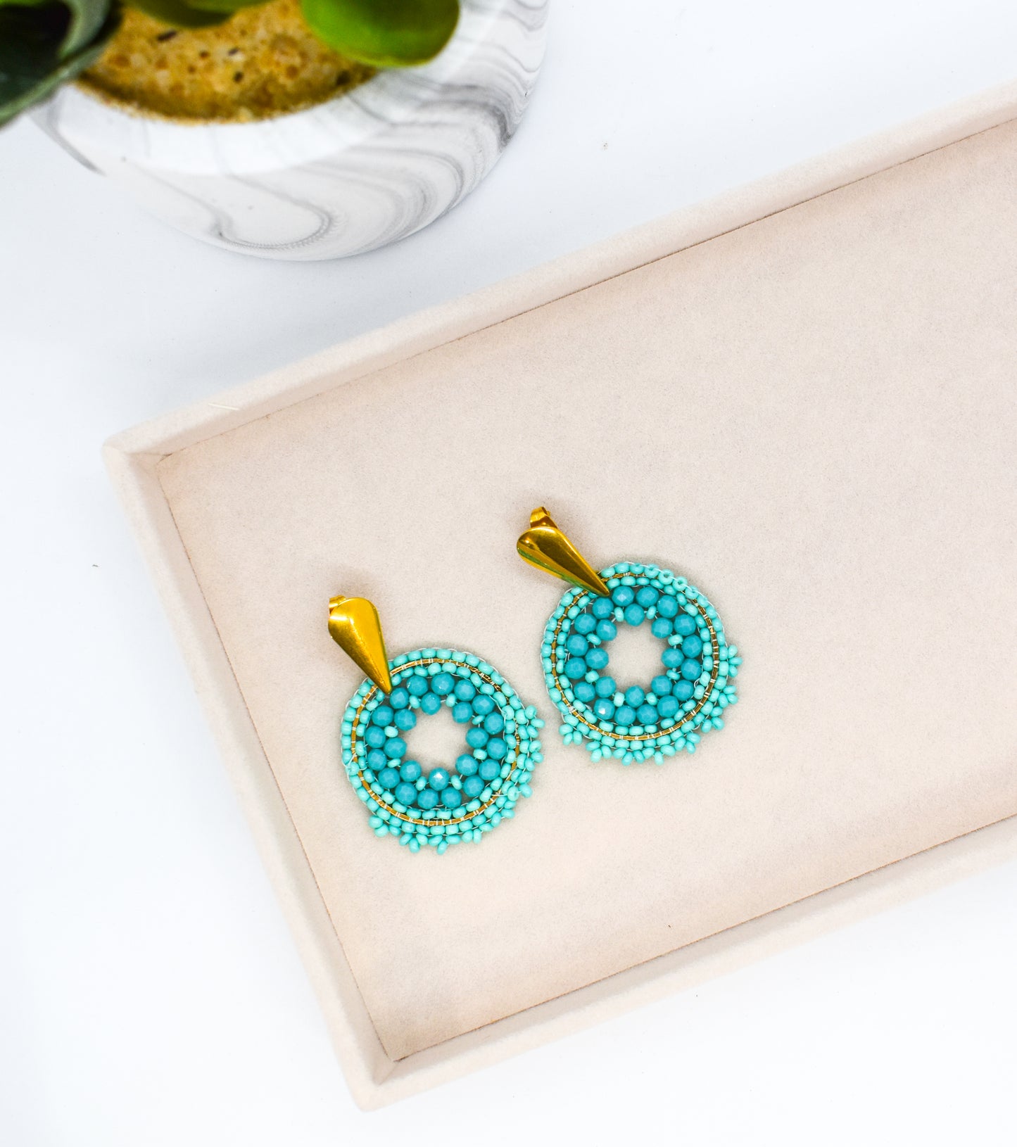 Turquoise earrings