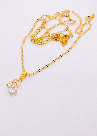 white cherry necklacesss