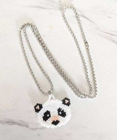 whole panda necklace