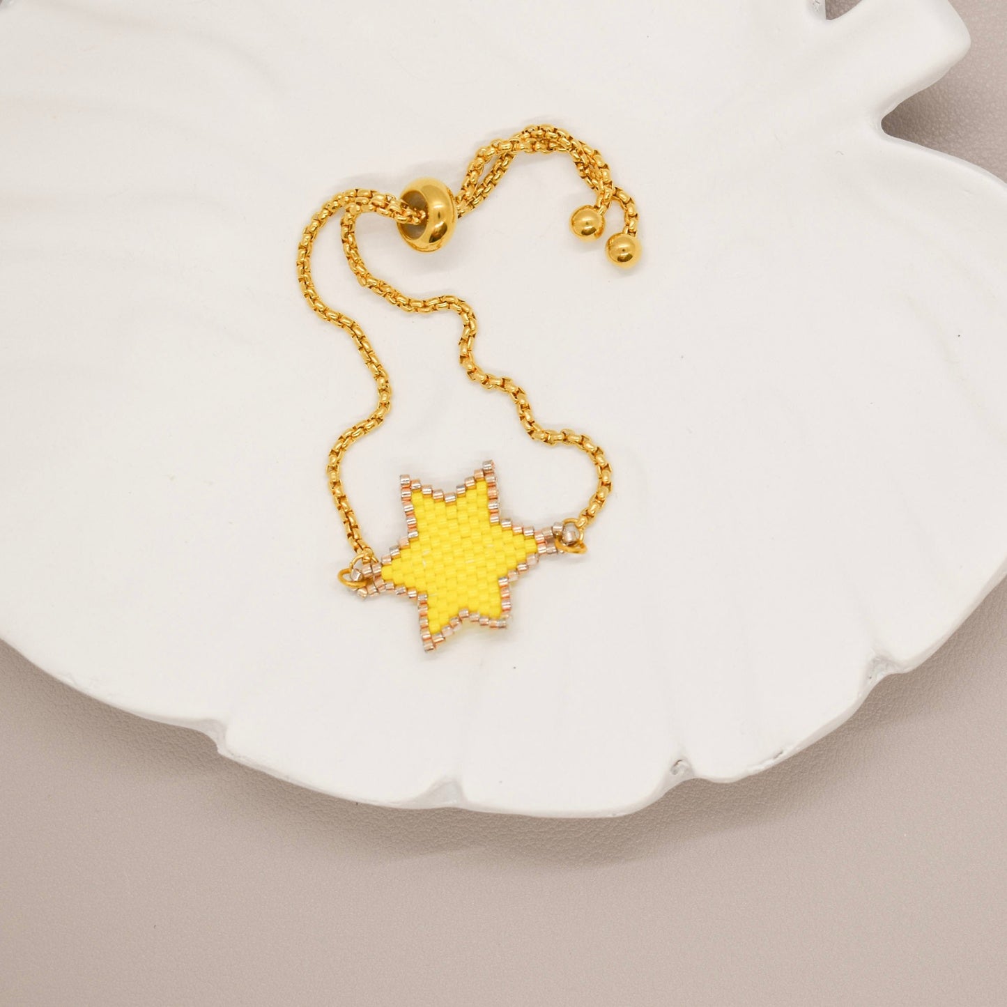 yellow star bracelet