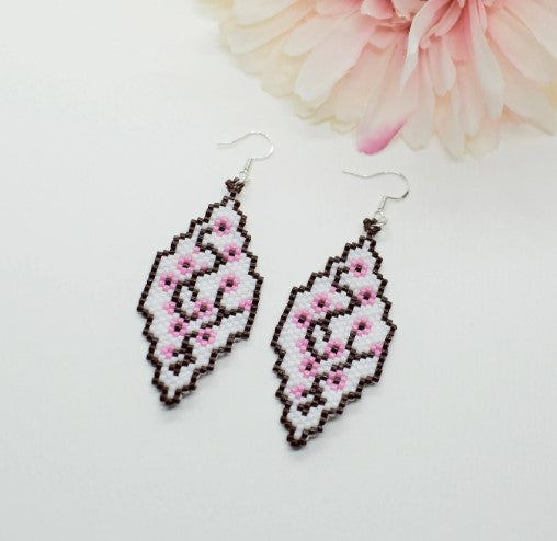 Cherry blossom earrings