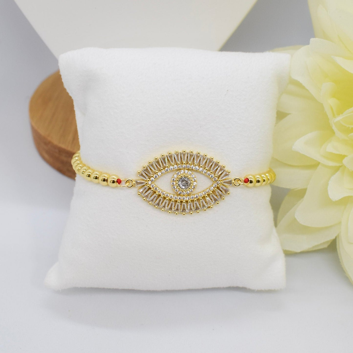 zirconia lashes bracelet